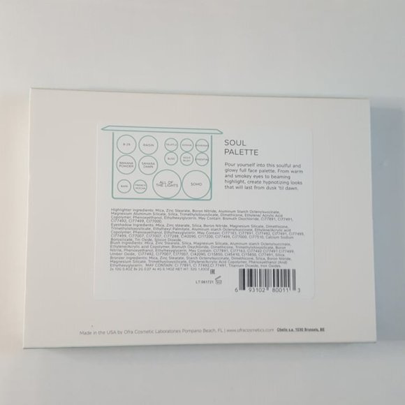 OFRA Soul Palette Pro Full Size Face Eyeshadow Blush Highlighter Palette NEW $99 - Picture 2 of 4